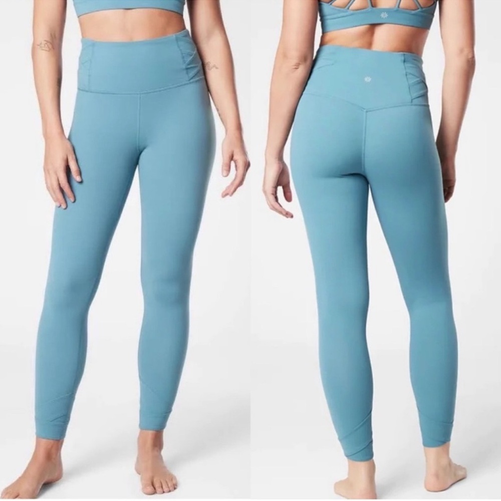 Athleta Elation Pirouette 7/8 Tights Size Small Tall